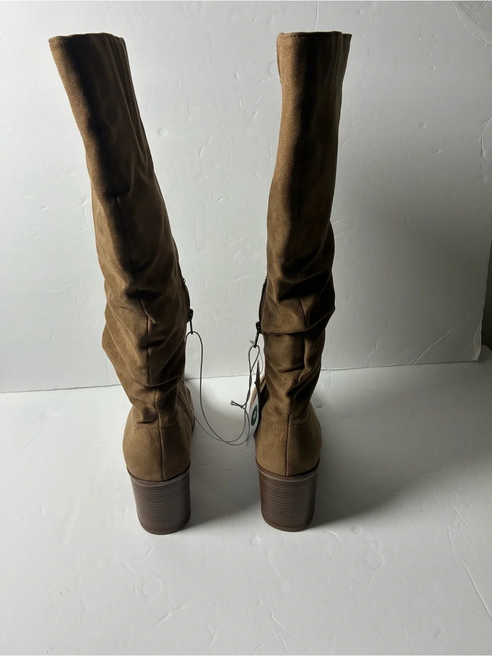 Universal Thread Women's Over-The-Knee Slouch Suede Boots - Brown